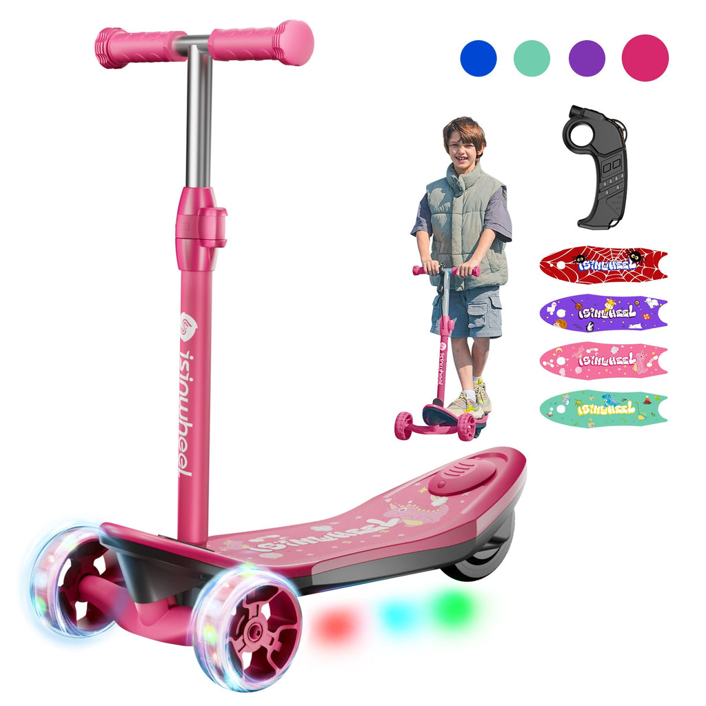 isinwheel MiniSpider trottinette électrique 2 en 1 pour enfants