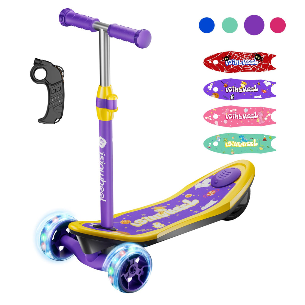 isinwheel MiniSpider trottinette électrique 2 en 1 pour enfants